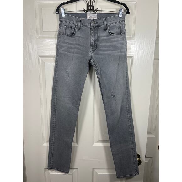 Current/Elliott Denim - Current Elliott Reef Grey Denim Jean Slim Fit Women's Size 28 / 6